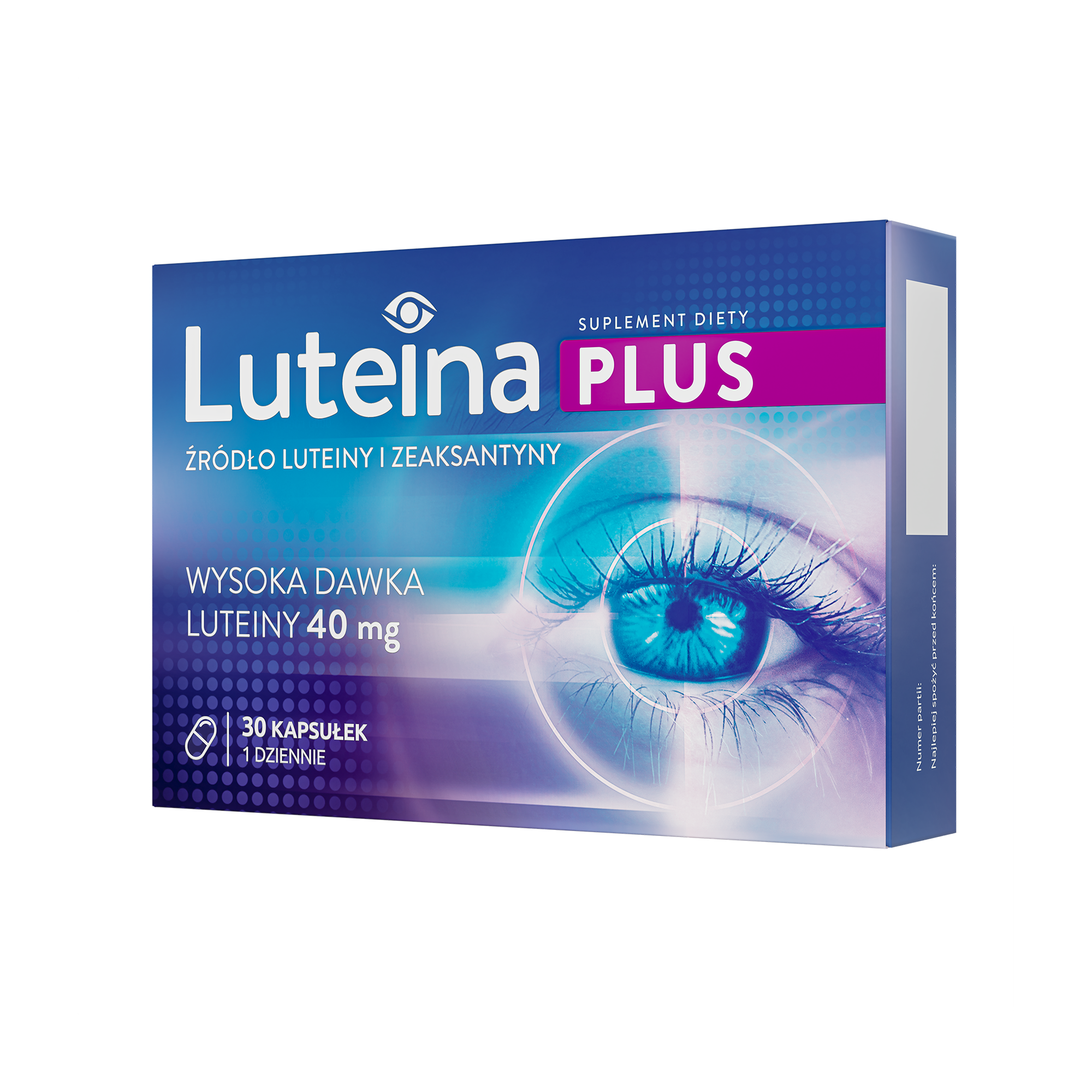 Luteina Plus, kapsułki, 30 sztuk