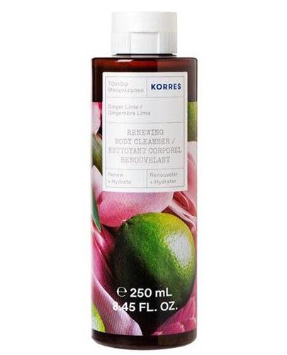 Korres Ginger Lime Żel do mycia ciała, 250 ml, cena, opinie, skład zdjęcie