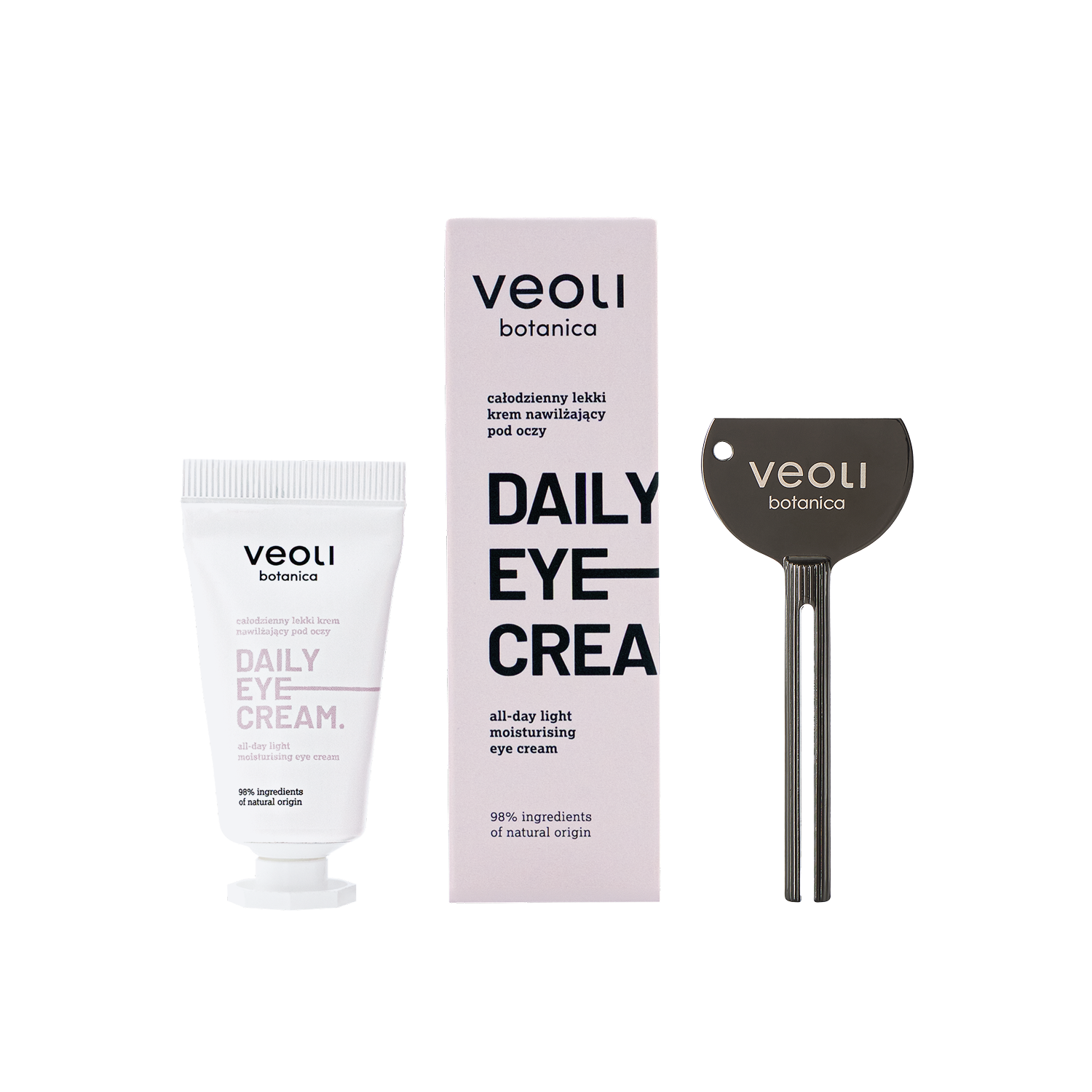 Veoli Botanica Daily Eye Cream lekki krem pod oczy, 15 ml