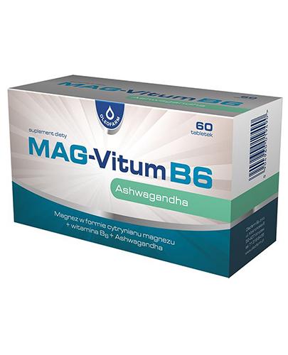 MAG-Vitum B6 Ashwagandha, 60 tabletek zdjęcie