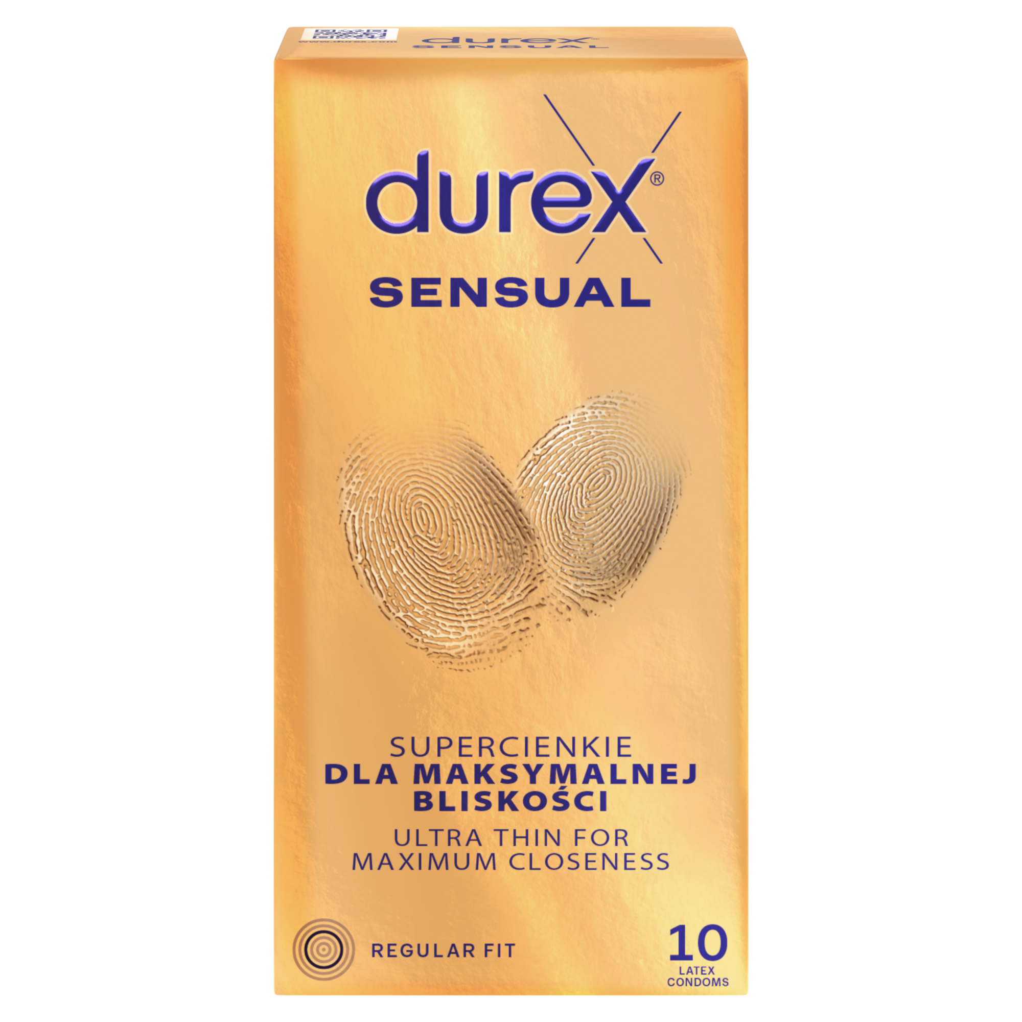Durex Sensual, prezerwatywy 10 sztuk zdjęcie