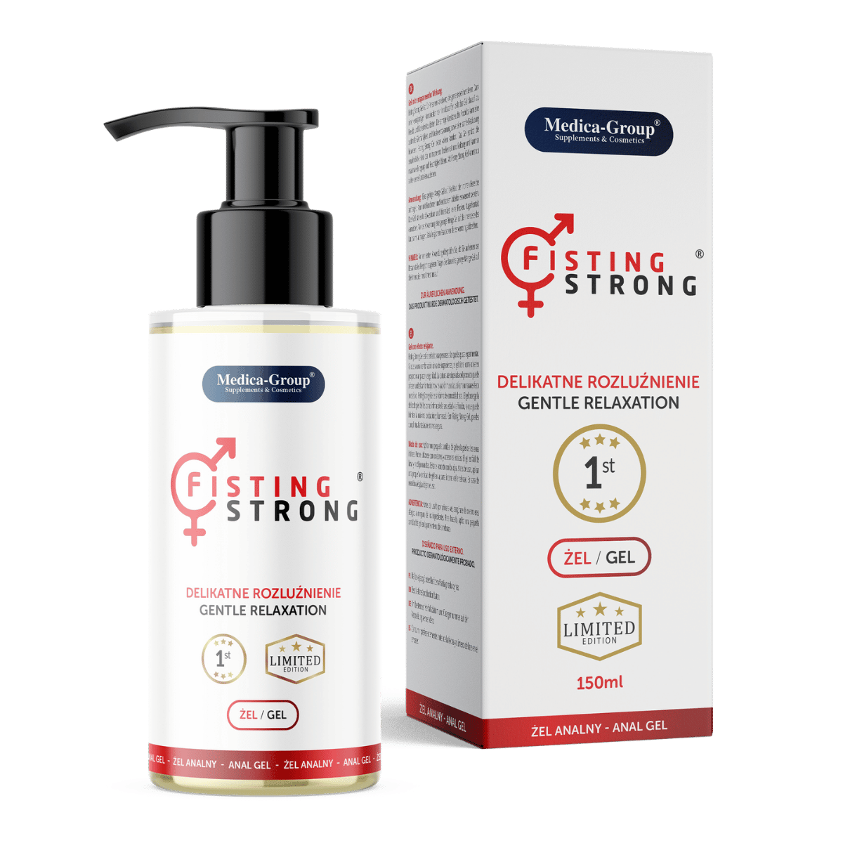 Medica-Group Fisting Strong żel na rozluźnienie mięśni 150 ml zdjęcie