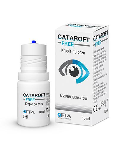 Cataroft Free Krople do oczu, 10 ml, cena, opinie, właściwości  zdjęcie