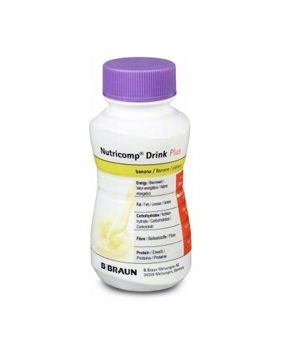 NUTRICOMP DRINK PLUS O smaku bananowym - 200 ml zdjęcie