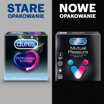 Durex Mutual Pleasure prezerwatywy 3 sztuki