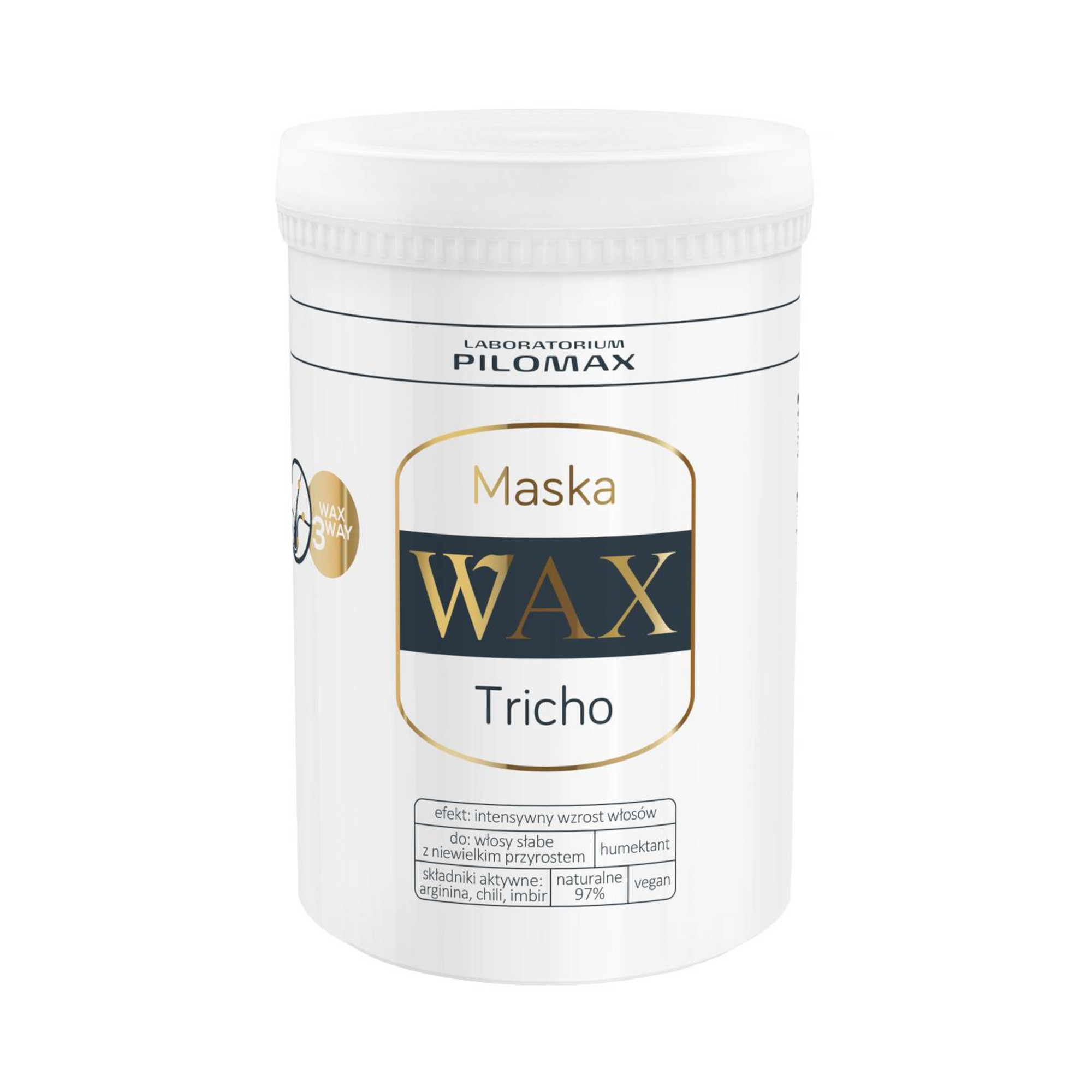 Pilomax Wax Tricho maska przyspieszająca wzrost włosów 480 ml zdjęcie