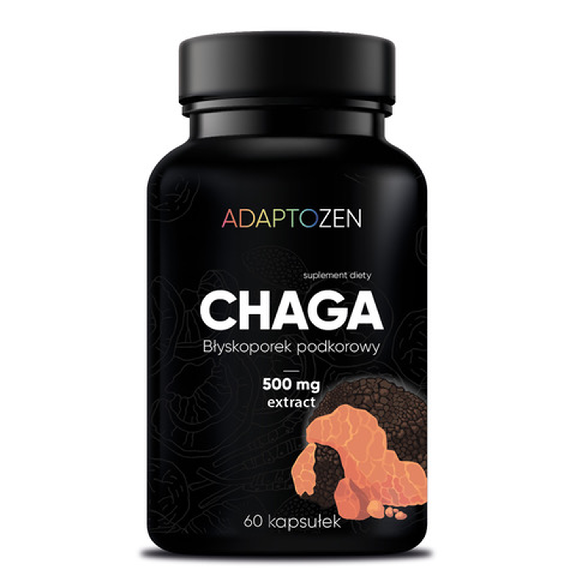 Chaga 500 mg, 60 kapsułek zdjęcie