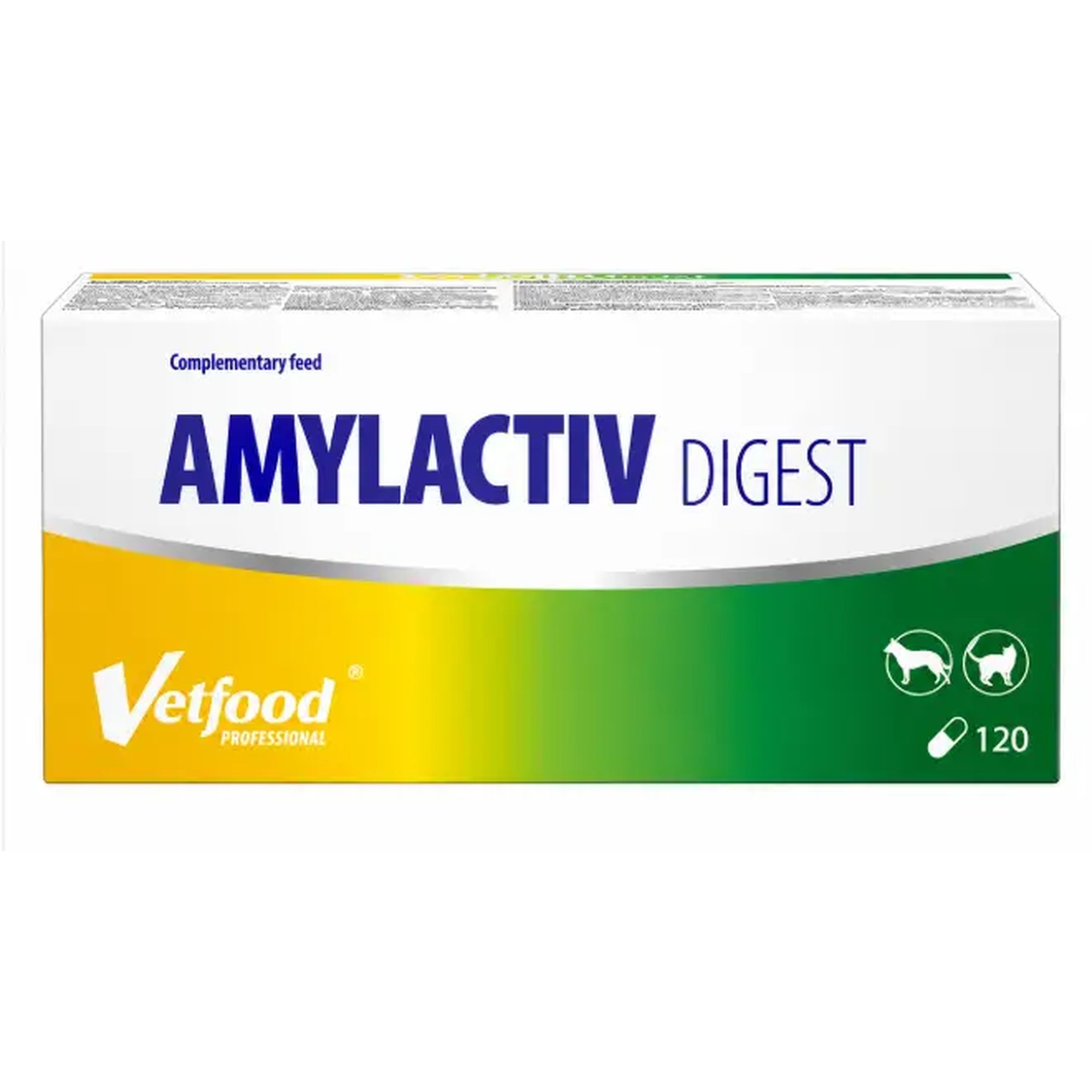 Vetfood Amylactiv Digest, 120 kapsułek