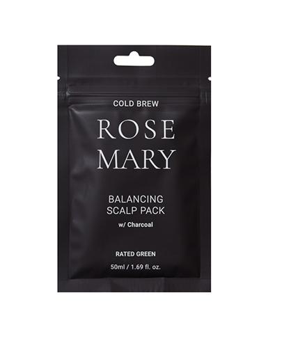 Rated Green Rosemary Kuracja regulująca do skóry głowy z rozmarynem i aktywnym węglem - 50 ml - cena, opinie, właściwości zdjęcie