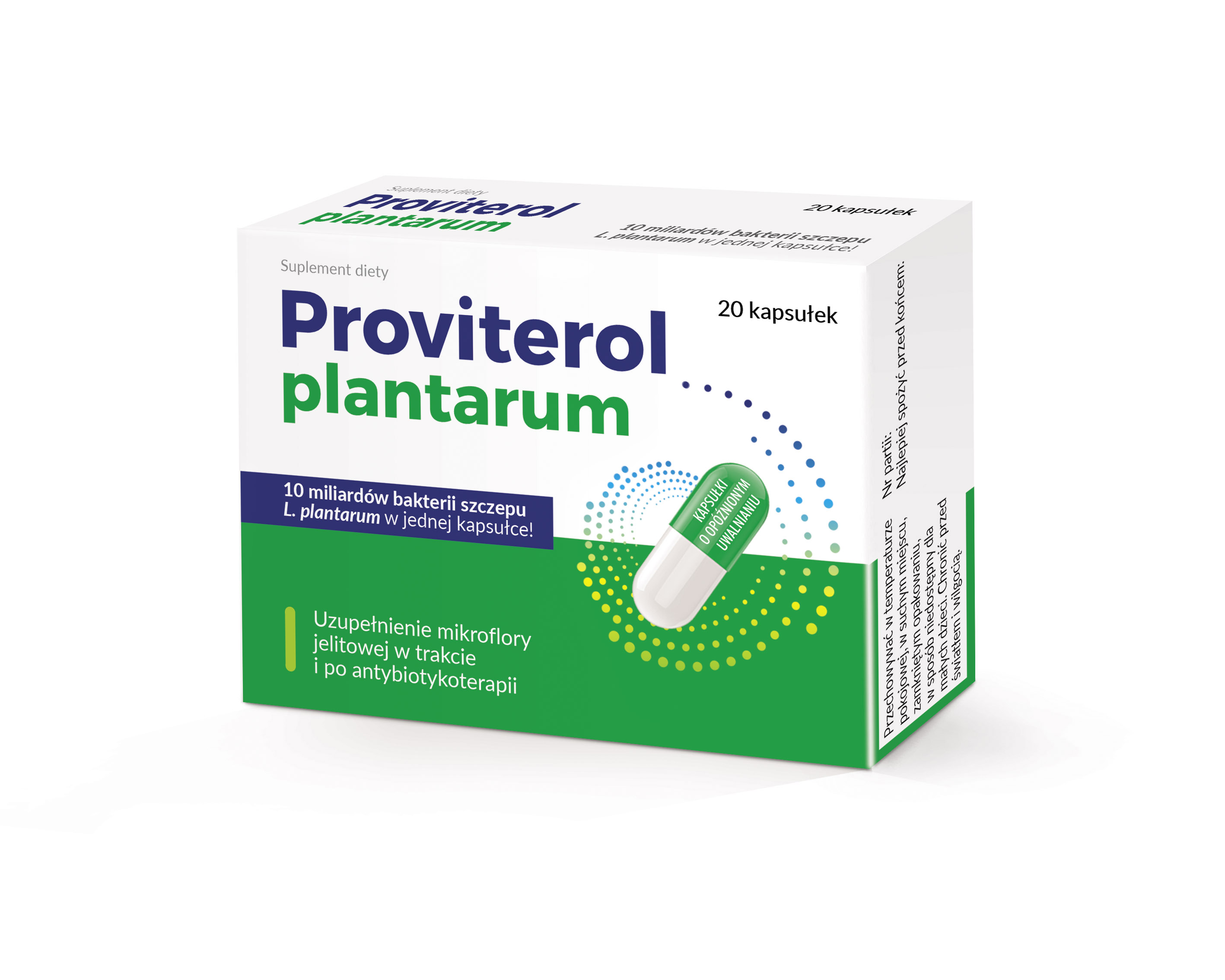 Salvum Lab, Proviterol Plantarum, kapsułki, 20 szt zdjęcie