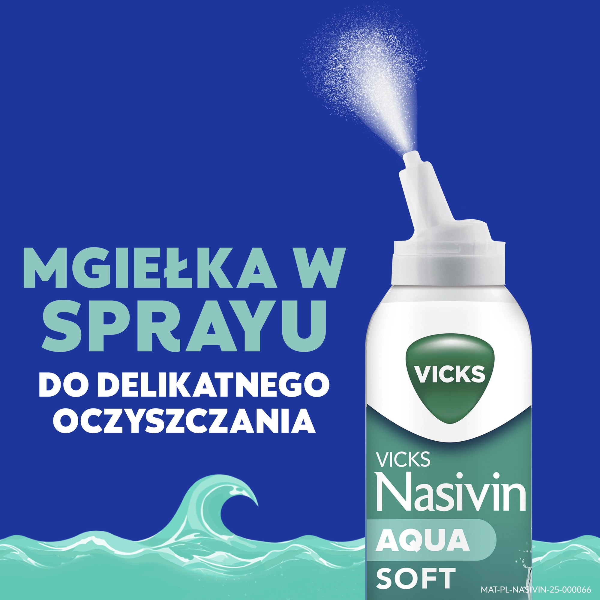 Vicks Nasivin Aqua Soft, spray, 120 ml