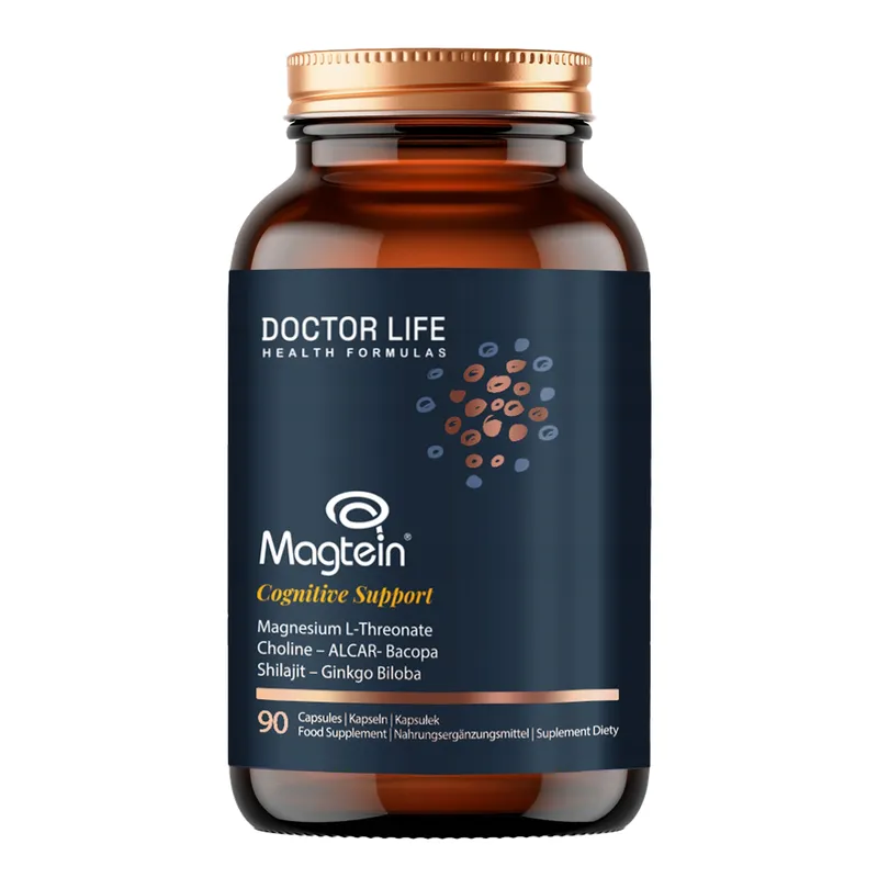 Doctor Life Magtein Cognitive Support L-Treonian magnezu, 90 kapsułek