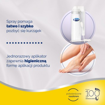 SCHOLL Spray do usuwania kurzajek i brodawek - 1 szt.