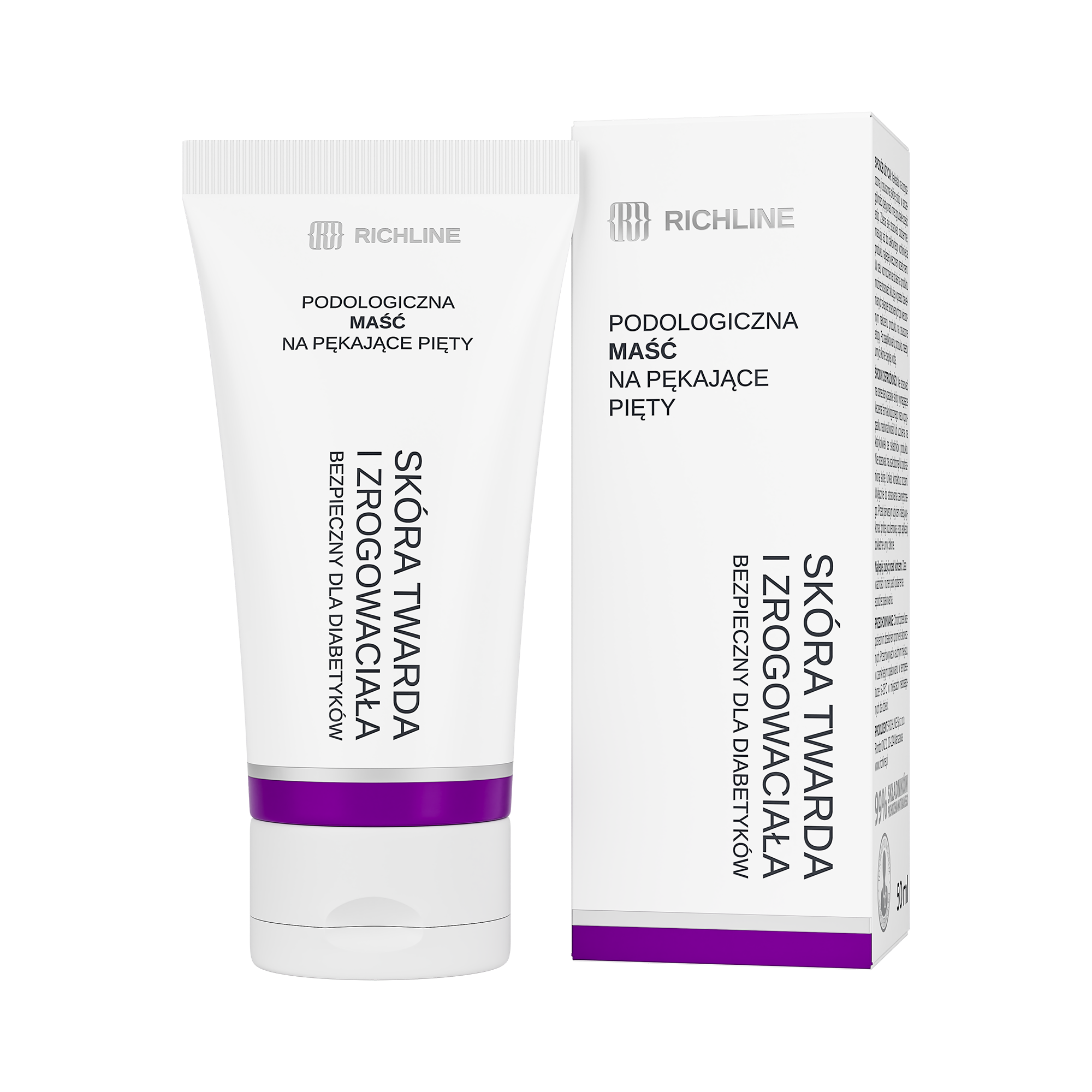 Richline Podologiczna maść na pękające pięty, 50 ml