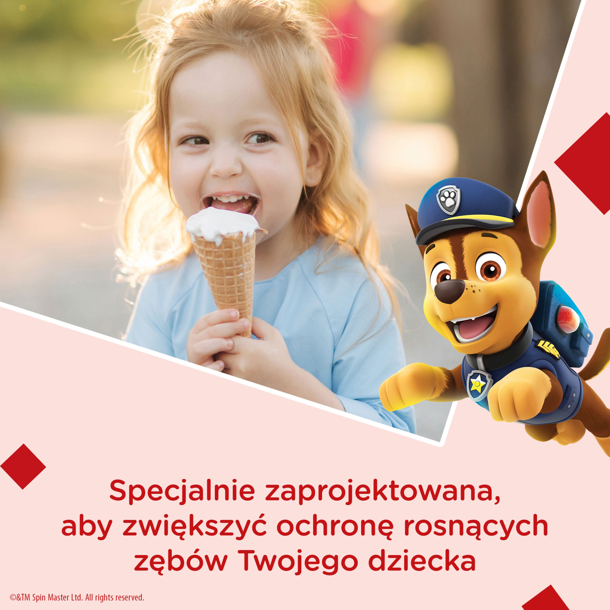 Aquafresh Little Teeth Psi Patrol pasta do zębów dla dzieci w wieku 3-5 lat 50 ml