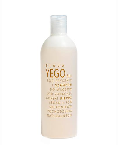 Ziaja Yego Żel pod prysznic i Szampon do włosów górski pieprz, 400 ml, cena, opinie, wskazania zdjęcie