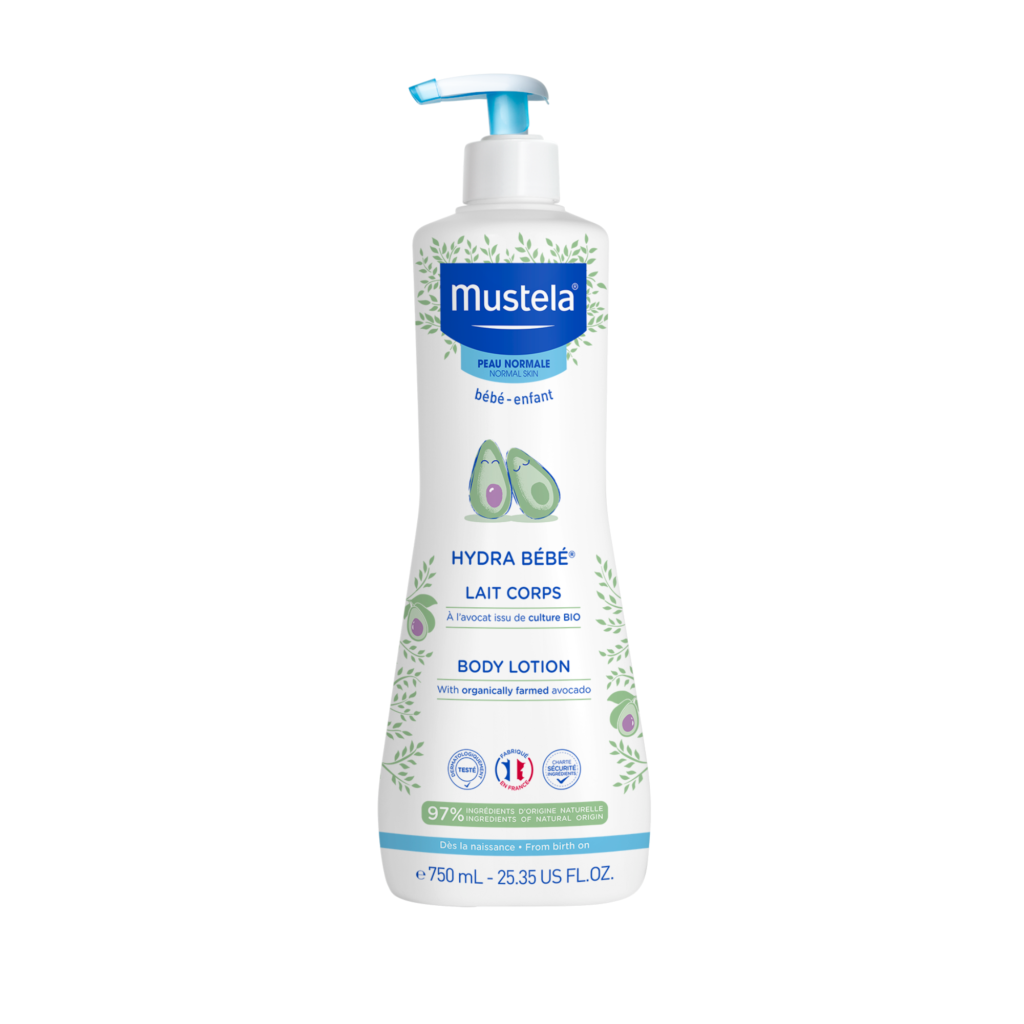 Mustela Hydra Bebe Enfant mleczko do ciała do skóry normalnej 750 ml zdjęcie