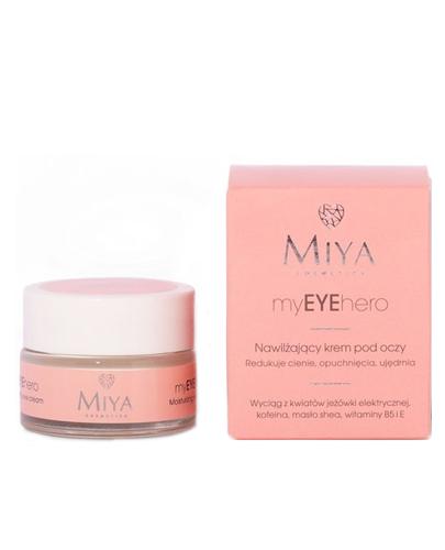 Miya myEyehero Nawilżający Krem pod oczy, 15 ml, cena, opinie, właściwości zdjęcie