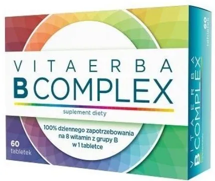 Erbafarm VitaErba B Complex, 60 tabletek