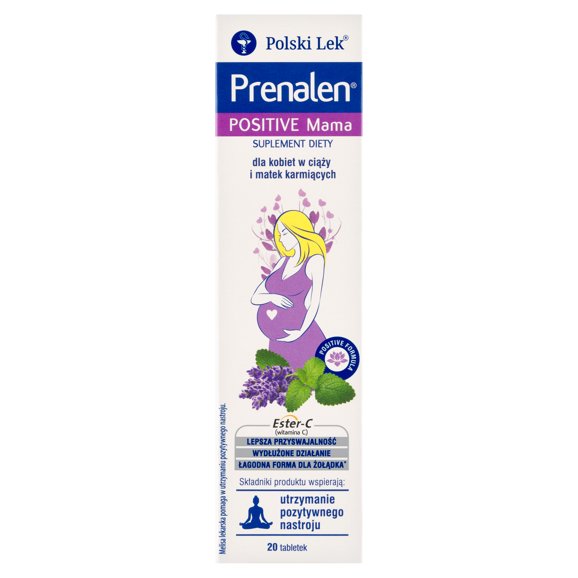Prenalen Positive Mama, 20 tabletek musujących zdjęcie
