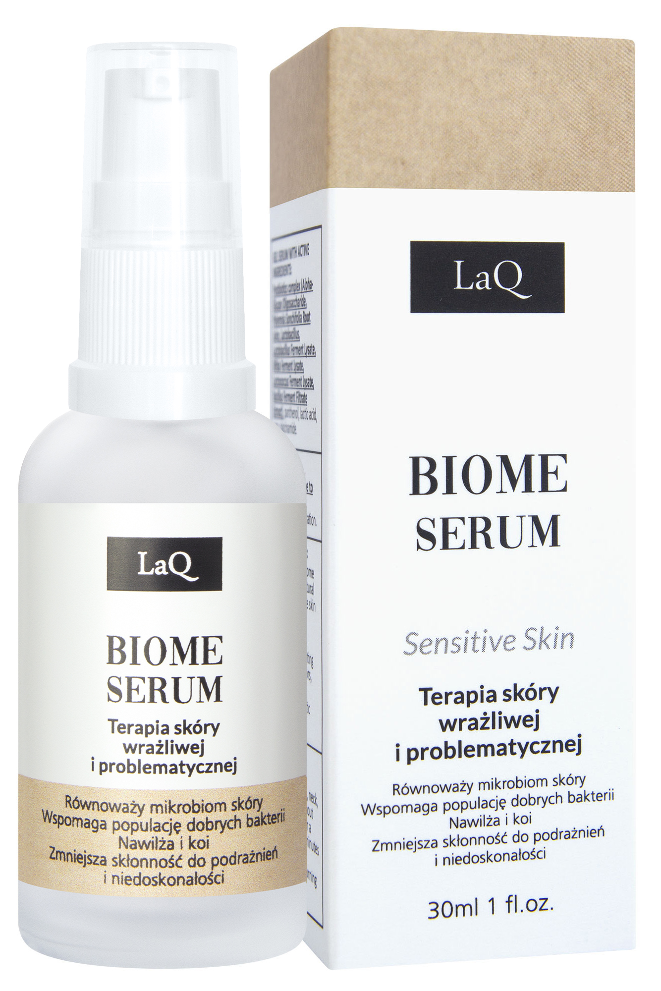 LaQ Biome Serum do skóry wrażliwej i problematycznej, 30 ml zdjęcie