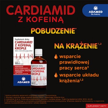 Cardiamid z kofeiną krople 100 ml