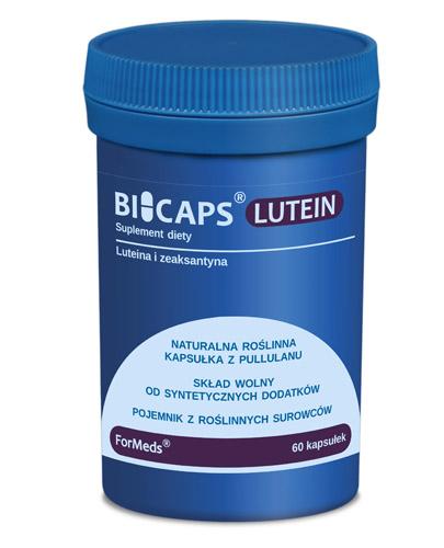 BICAPS LUTEIN - 60 kaps. zdjęcie