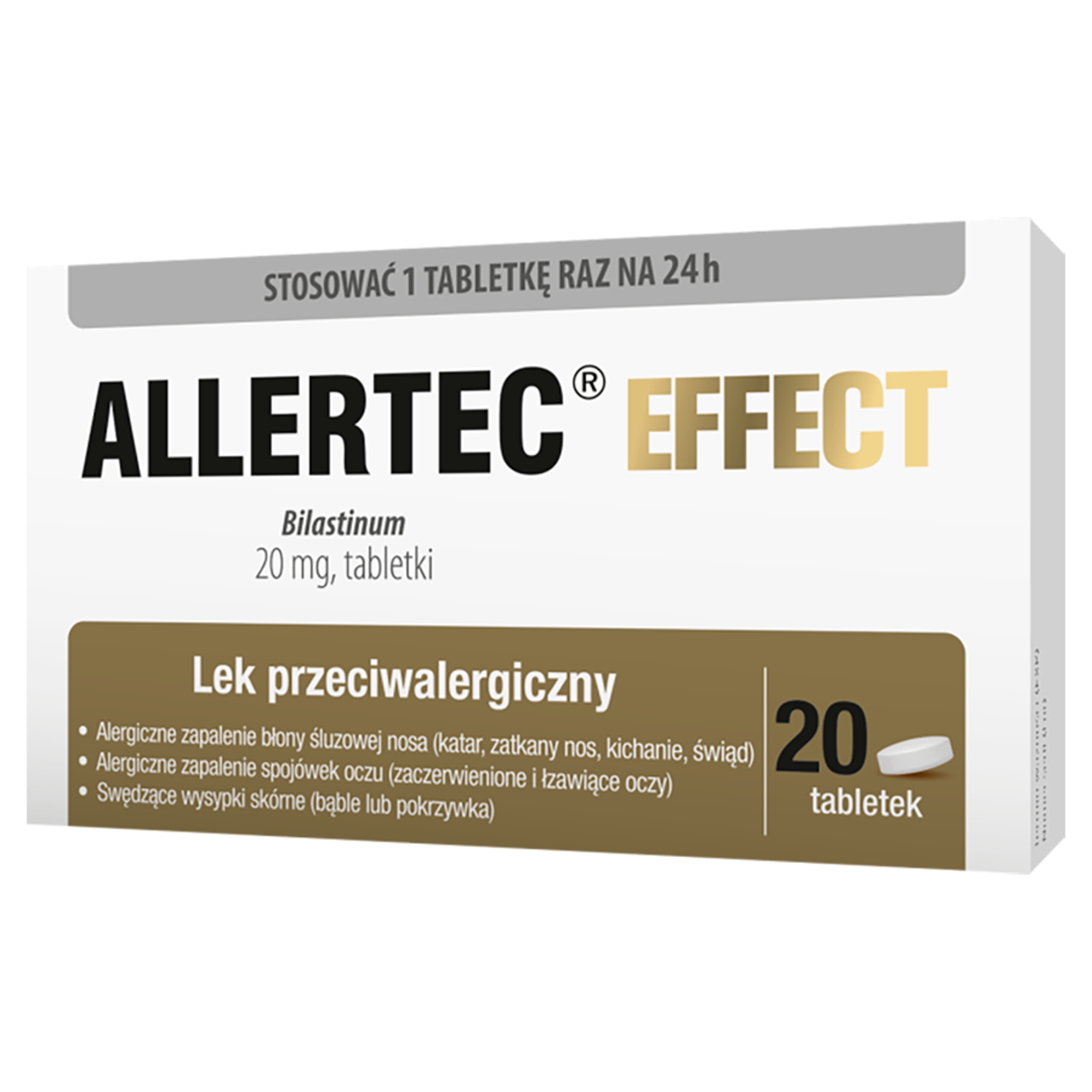Allertec Effect 20 mg 20 tabletek zdjęcie