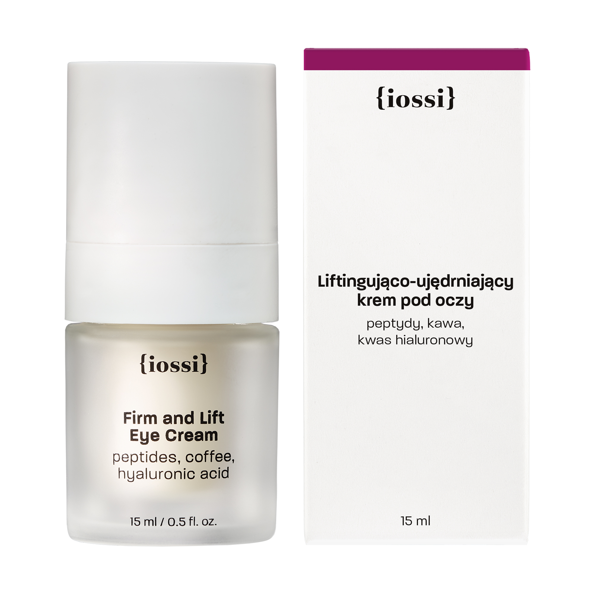 Iossi, Liftingująco-ujędrniający krem pod oczy, 15 ml zdjęcie