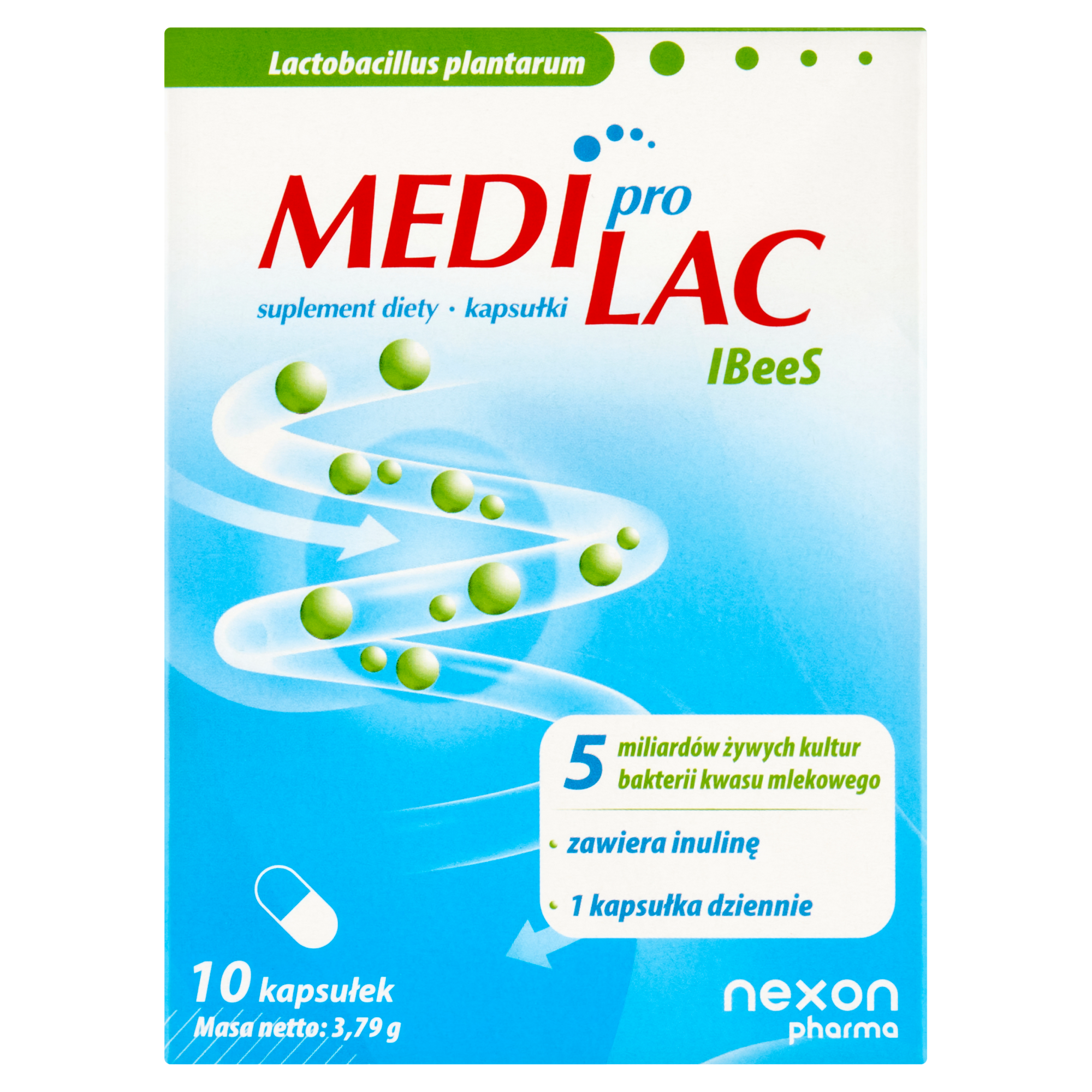 Mediprolac IBees Probiotyk, kapsułki, 10 sztuk  zdjęcie
