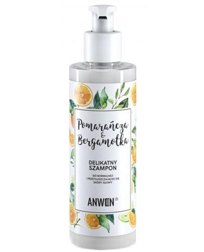 Anwen Pomarańcza & Bergamotka Delikatny szampon do normalnej i przetłuszczającej się skóry głowy - 200 ml - cena, opinie, wskazania zdjęcie