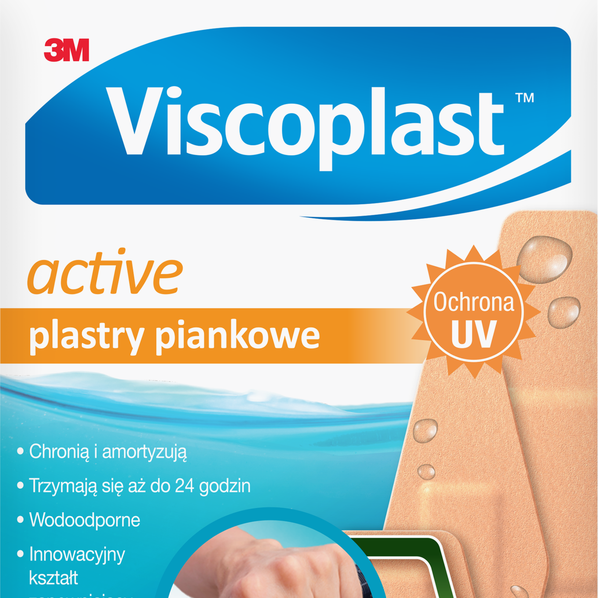 Viscoplast Active plastry piankowe 20 sztuk zdjęcie