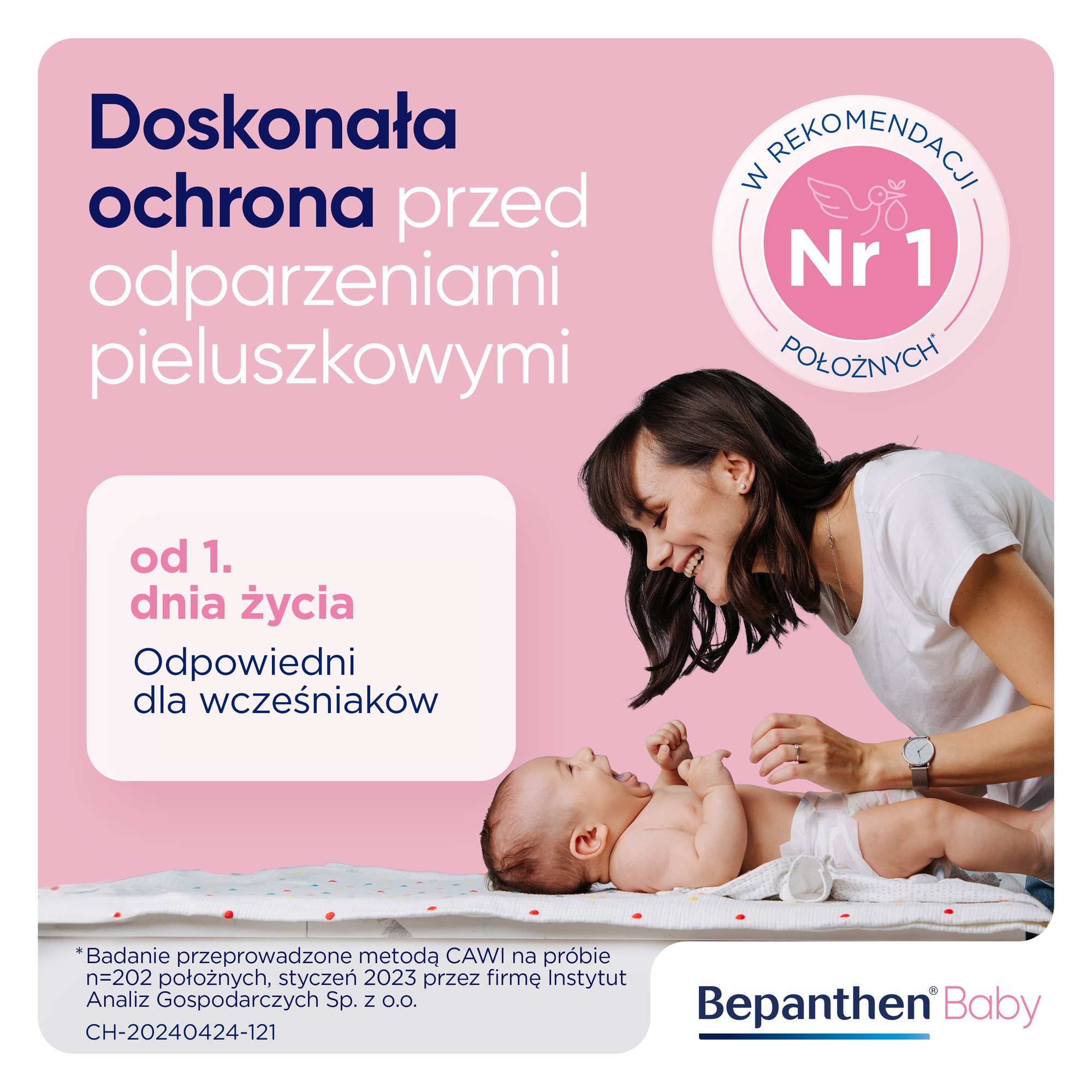 Bepanthen Baby maść ochronna przeciw odparzeniom pieluszkowym 30 g