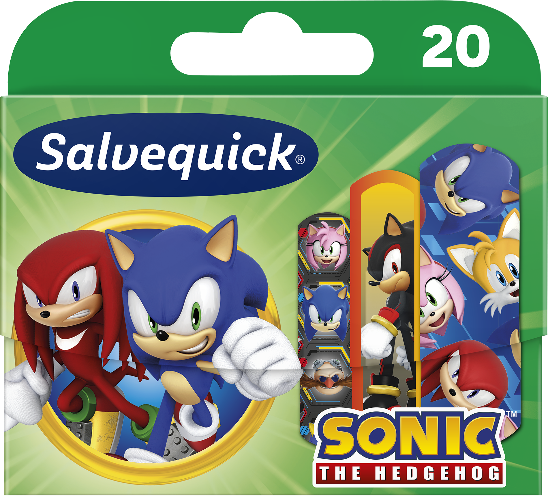 Salvequick Kids Sonic, plastry, 20 sztuk zdjęcie