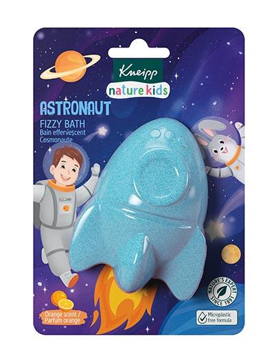 Kneipp nature kids Musująca figurka do kąpieli Astronauta, Pomarańcza, 1 sztuka zdjęcie