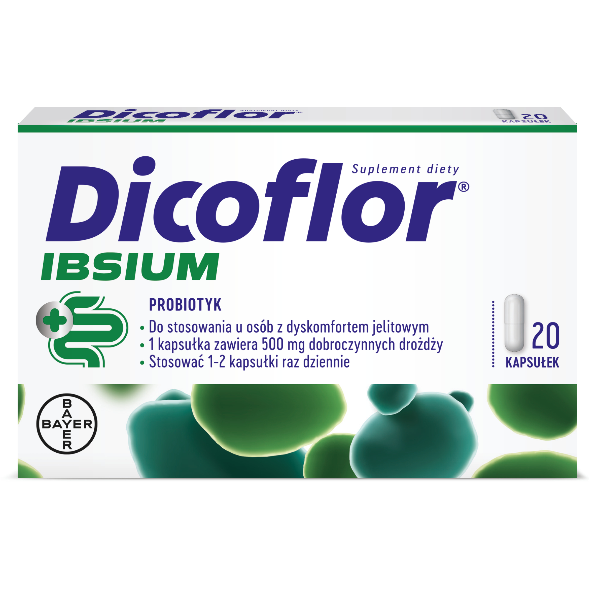 Dicoflor Ibsium 20 kapsułek zdjęcie