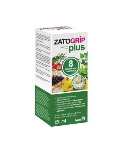 Zatogrip Plus, syrop, 120 ml zdjęcie