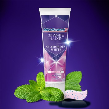 Blend-a-med Pasta 3D White Luxe Glamorous White, 75 ml