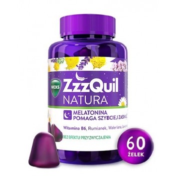 ZzzQuil Natura żelki 60 sztuk