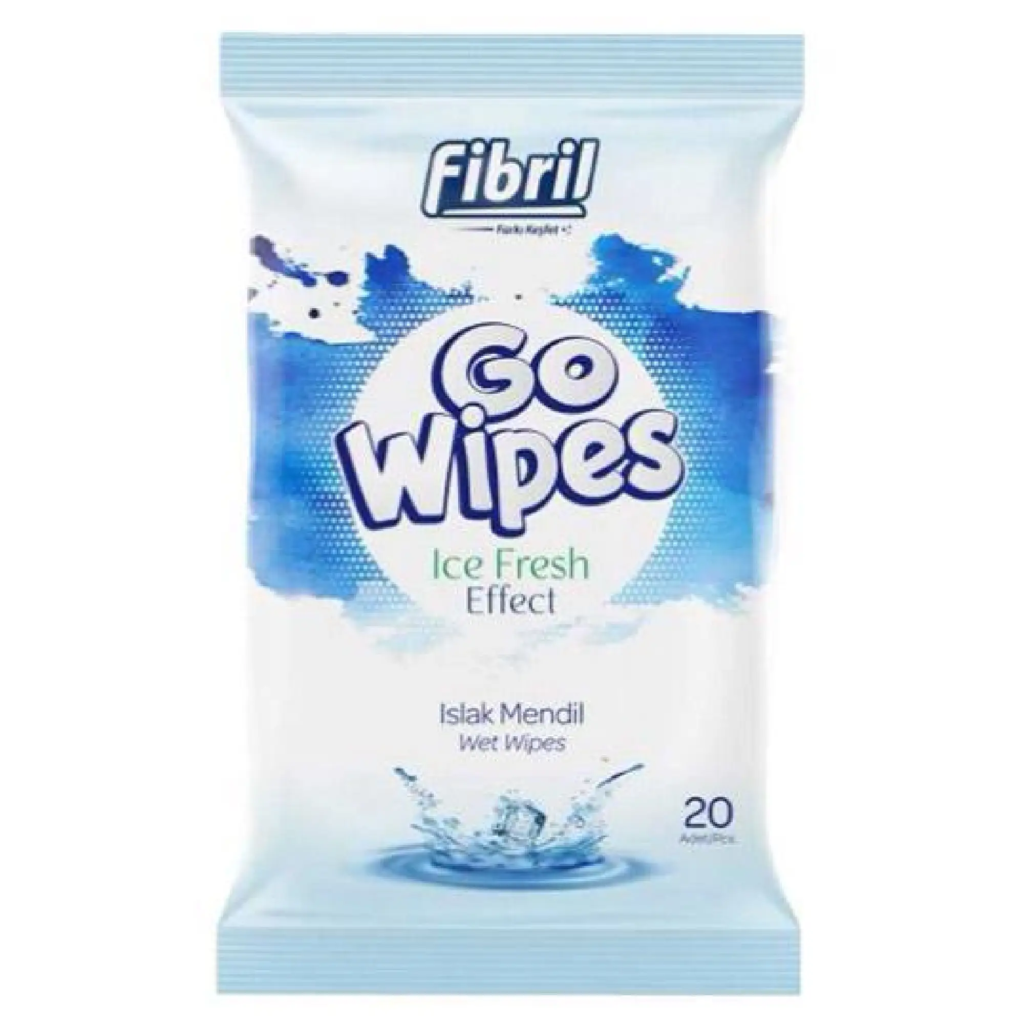 Go Wipes, Ice Fresh, chusteczki turystyczne, 20 sztuk zdjęcie