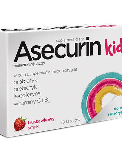 Aflofarm Asecurin kids, 20 tabletek zdjęcie