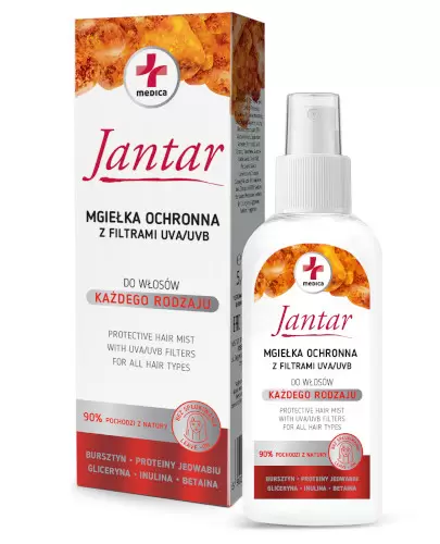 Jantar Medica mgiełka ochronna do włosów z filtrami UVA/UVB 150 ml zdjęcie