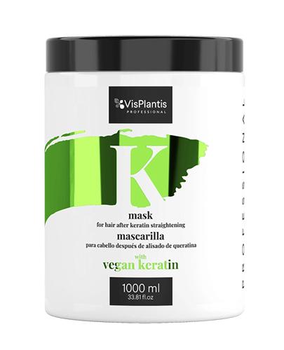 Vis Plantis Professional K maska do włosów po keratynowym prostowaniu włosów 1000 ml zdjęcie