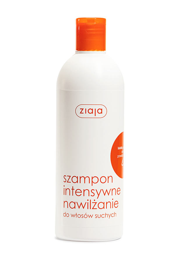 ZIAJA Szampon Intensywne Nawilżanie do włosów suchych - 400 ml zdjęcie