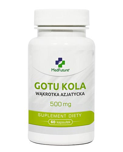 MedFuture Gotu Kola 500 mg, 60 kaps., cena, wskazania, właściwości zdjęcie
