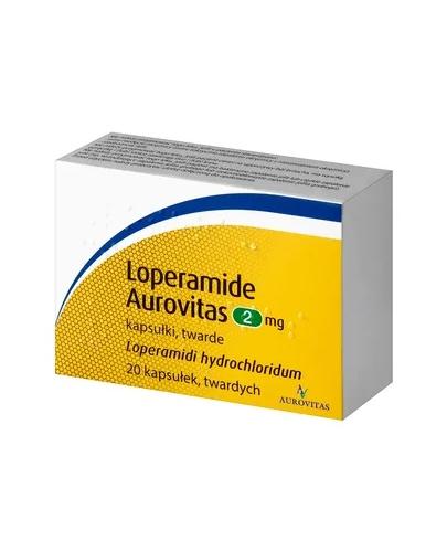 Loperamide Aurovitas, 20 kapsułek zdjęcie