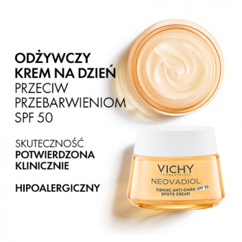VICHY NEOVADIOL SPF50 Odżywczy krem na dzień przeciw przebarwieniom, 50 ml