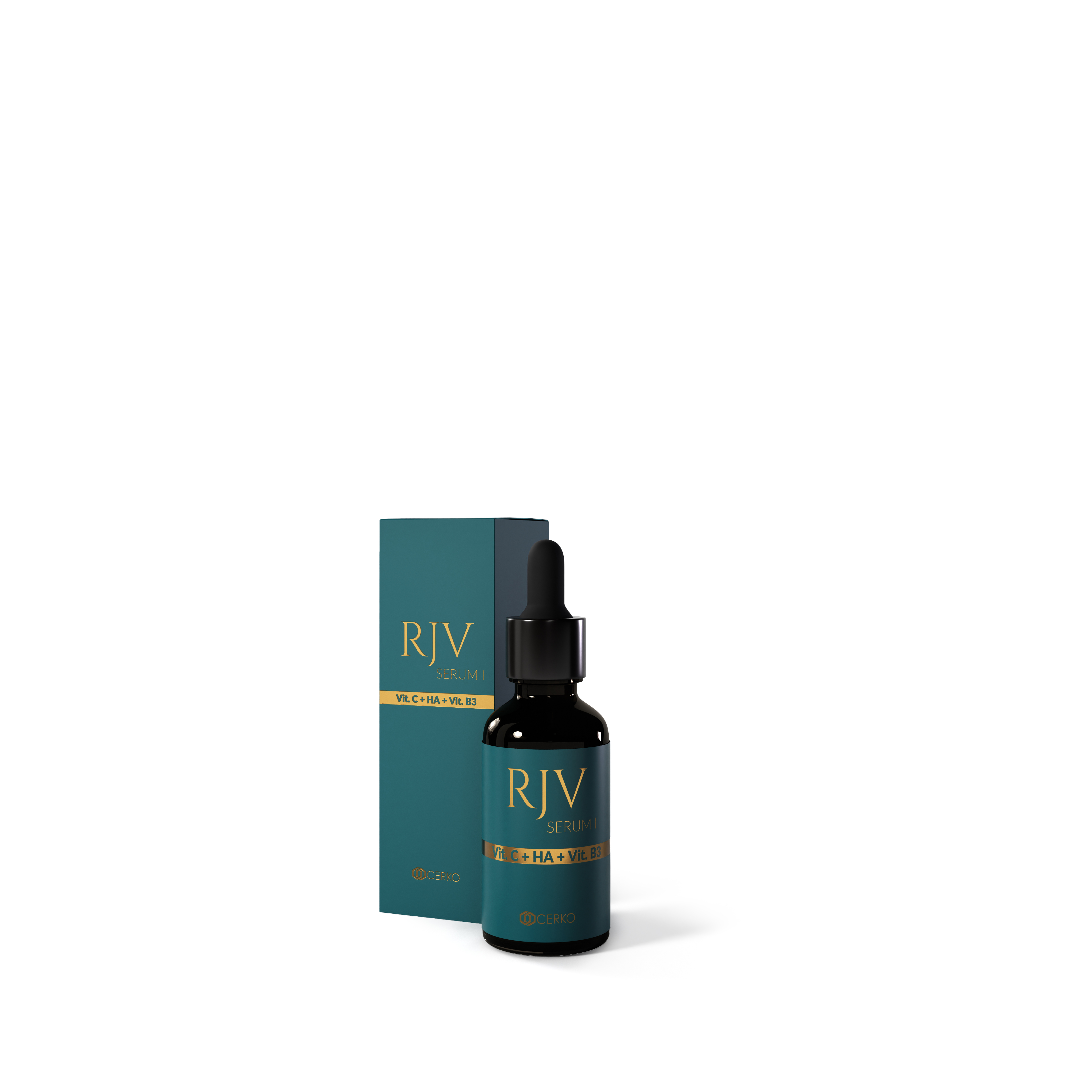 Cerko RJV Serum rewitalizujące I Vit. C + HA + Vit. B3, 30 ml zdjęcie