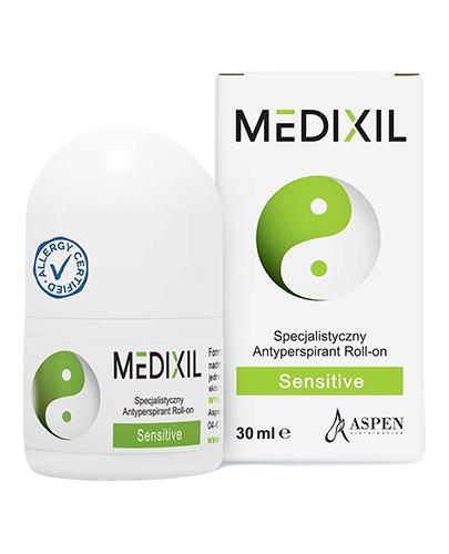 Medixil Sensitive Antyperspirant Roll-on, 30 ml cena, opinie, właściwości zdjęcie