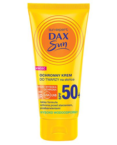 Dax Sun Ochronny Krem do twarzy na słońce SPF 50+, 50 ml, cena, opinie, skład  zdjęcie